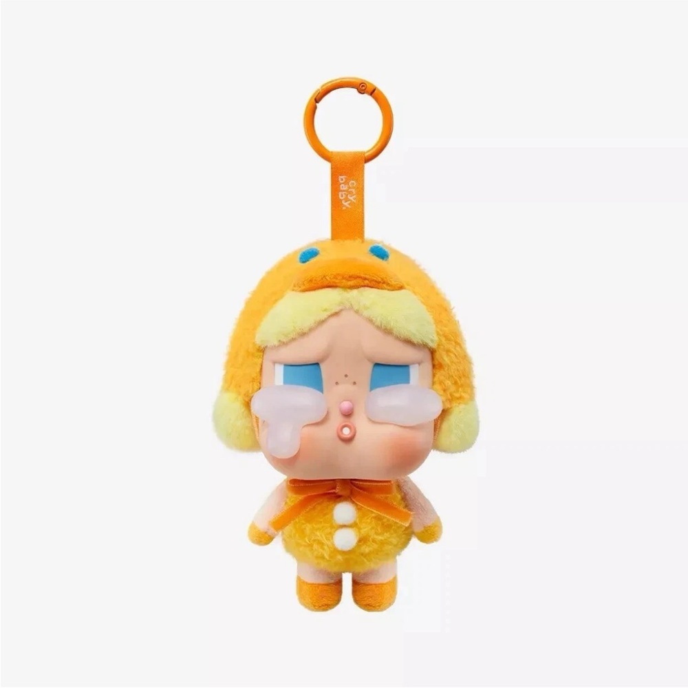 POP MART CryBaby Crying Again Vinyl Plush Pendant - Duck You